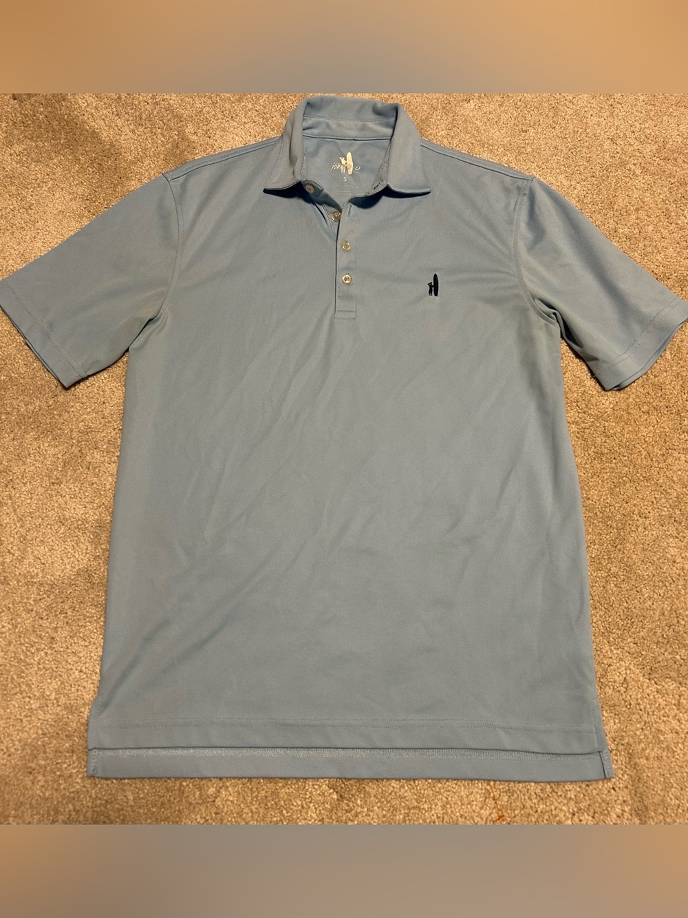 johnnie-O Sky Blue Short Sleeve Polo size S